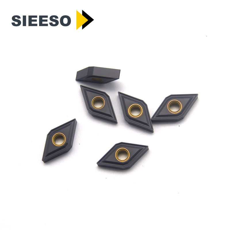 SIEESO Carbide Inserts DNMG150404 Para sa CNC Machining Turning Cutting