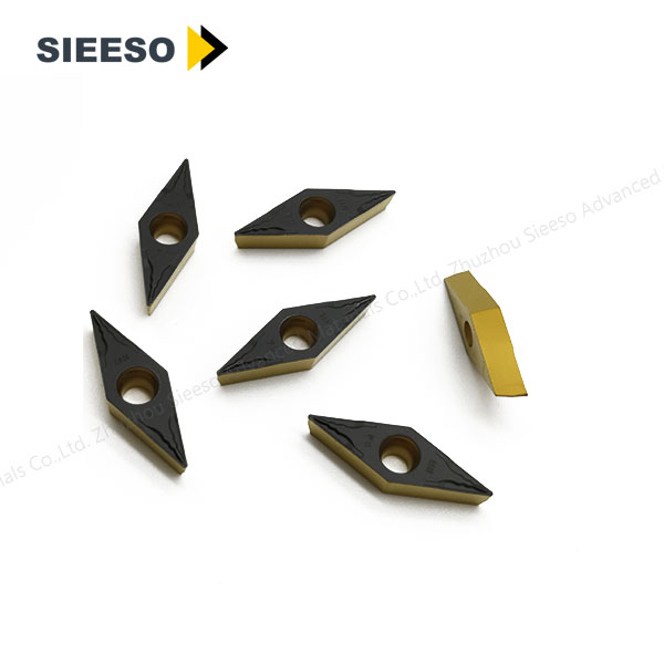 Carbide Turning CNC Cutting Inserts VBMT160404-HM ສໍາລັບເຫຼັກກ້າ